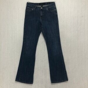 Calvin Klein Jeans Flare Denim Blue‎ Wash Womens Pants Size 6
